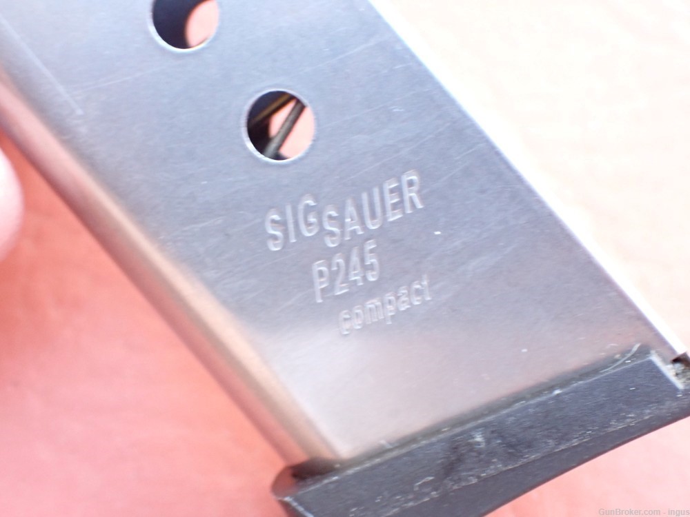 SIG SAUER P245 COMPACT FACTORY 45ACP 6RD STAINLESS STEEL MAGAZINE-img-5
