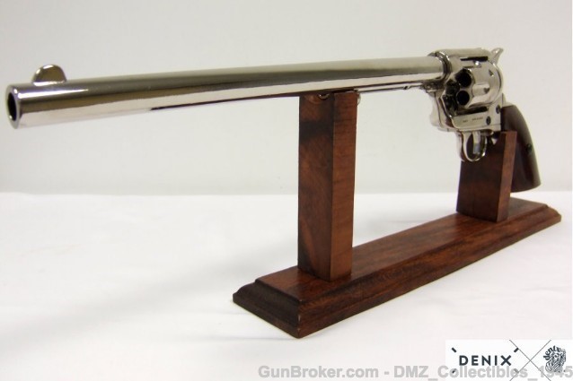 M1873 Single Action Buntline Non Firing Revolver by Denix of Spain-img-6