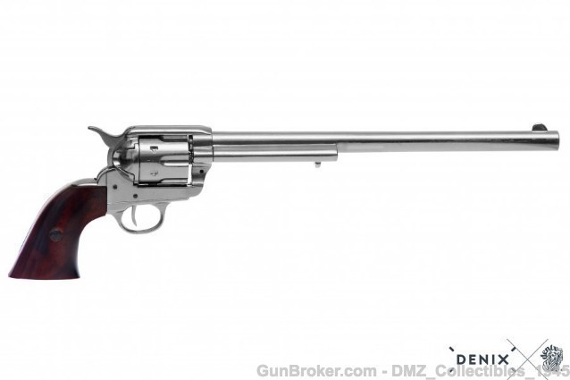 M1873 Single Action Buntline Non Firing Revolver by Denix of Spain-img-0