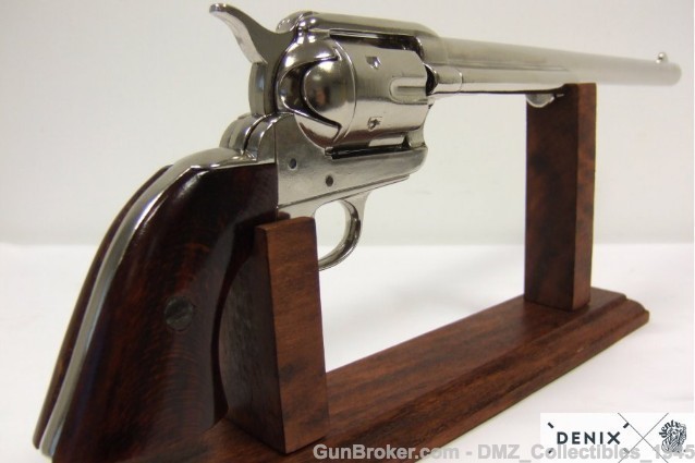 M1873 Single Action Buntline Non Firing Revolver by Denix of Spain-img-3