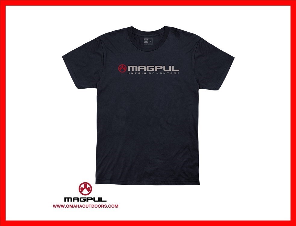 Magpul Industries Unfair Advantage Men's T-Shirt - Small, Navy-img-0