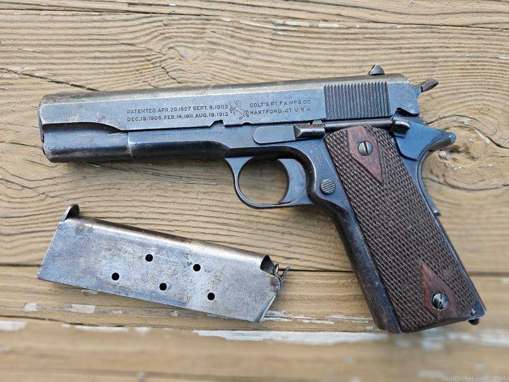 Colt 1911 WW1 1918 Mfg.-img-0