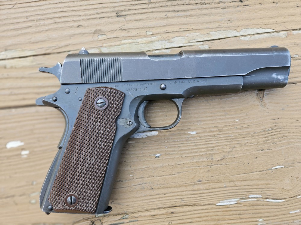 Colt 1911-A1 US Army Made 1944 -img-0