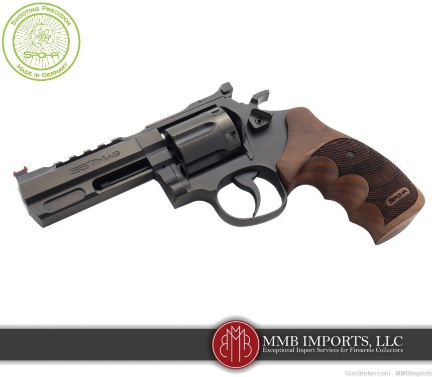 New 2024 Model: Spohr 284 Carry Black .357 Revolver-img-3