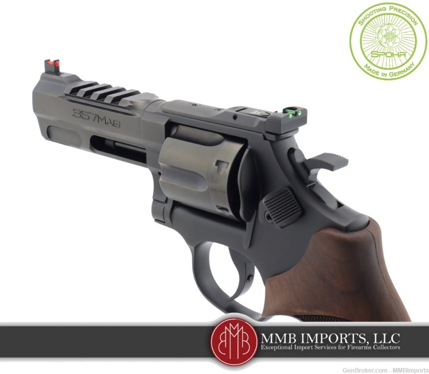 New 2024 Model: Spohr 284 Carry Black .357 Revolver-img-6