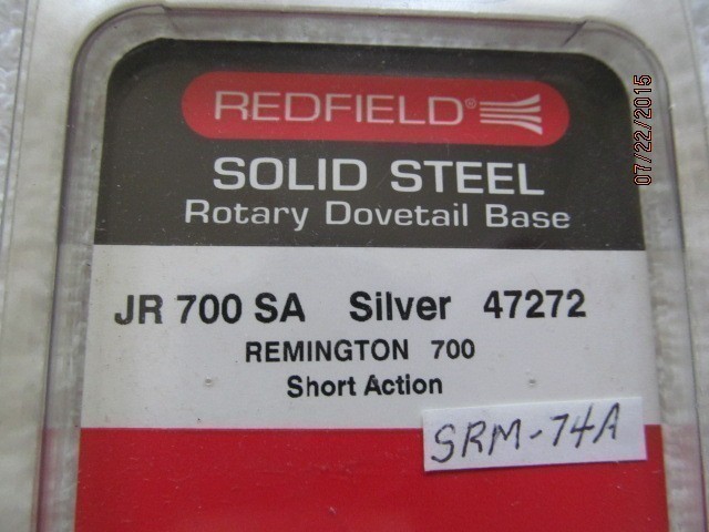 Redfield #47272 1-Pc Base for Remington 700 SA-img-1