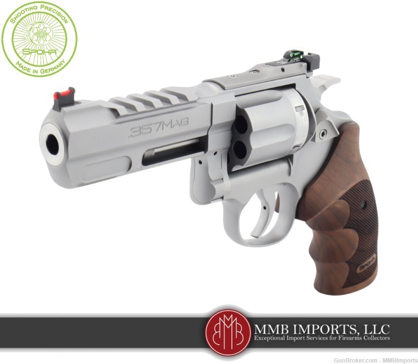 New 2024 Model: Spohr 284 Carry Stainless .357 + 9mm Cylinder-img-9