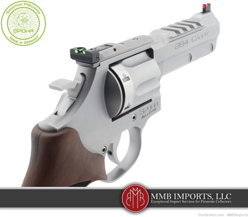 New 2024 Model: Spohr 284 Carry Stainless .357 + 9mm Cylinder-img-8