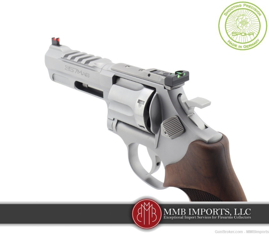 New 2024 Model: Spohr 284 Carry Stainless .357 + 9mm Cylinder-img-7