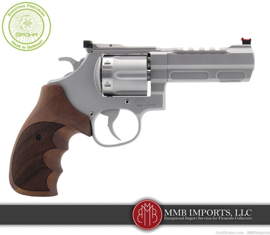 New 2024 Model: Spohr 284 Carry Stainless .357 + 9mm Cylinder-img-3
