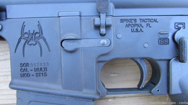 Spikes Tactical Spider ST-15 .5.56 Nato with Extras-img-8