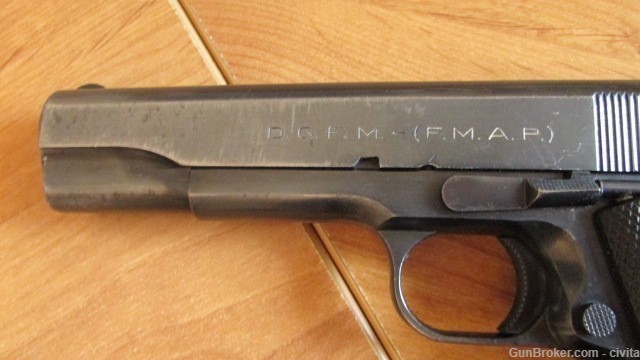 Argentine Model 1927 Colt ,Ministerio Del Interior/Nat`L Territorial Police-img-5