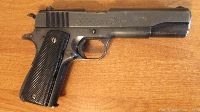 Argentine Model 1927 Colt ,Ministerio Del Interior/Nat`L Territorial Police-img-0