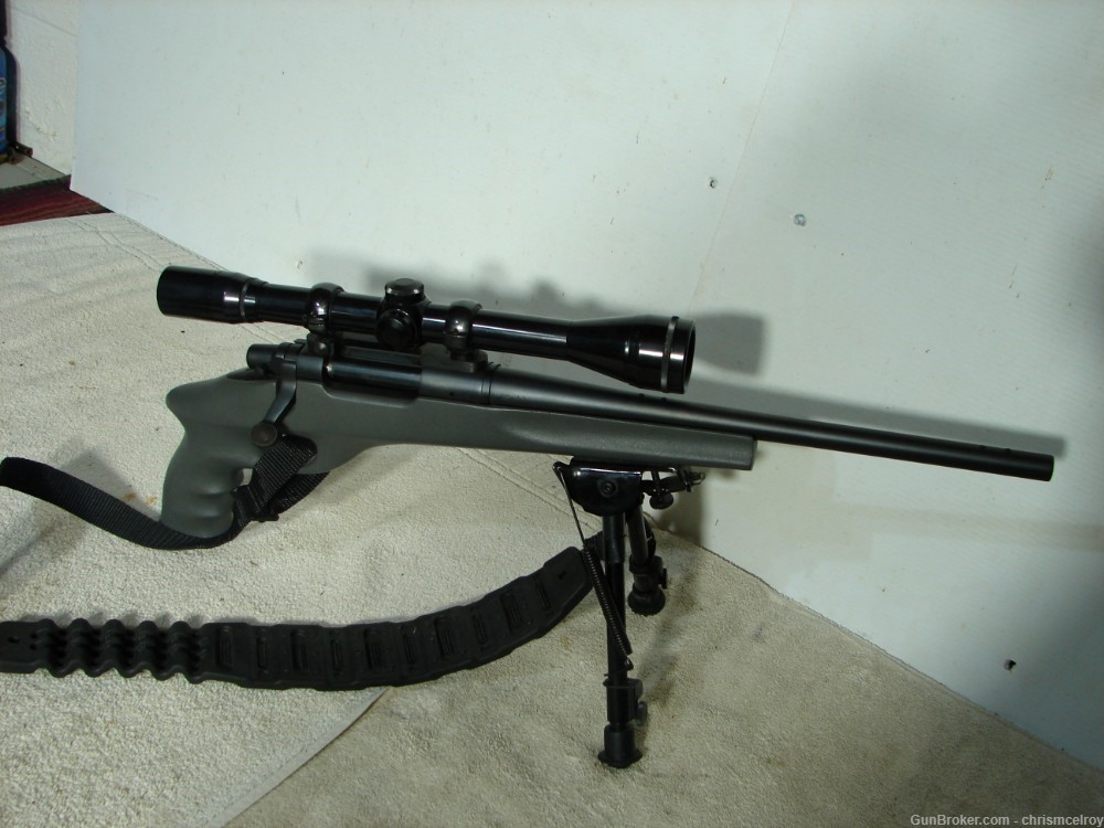 REMINGTON XP-100R IN 22-250 WITH BURRIS 10X SCOPE REPEATER VERY NICE-img-12