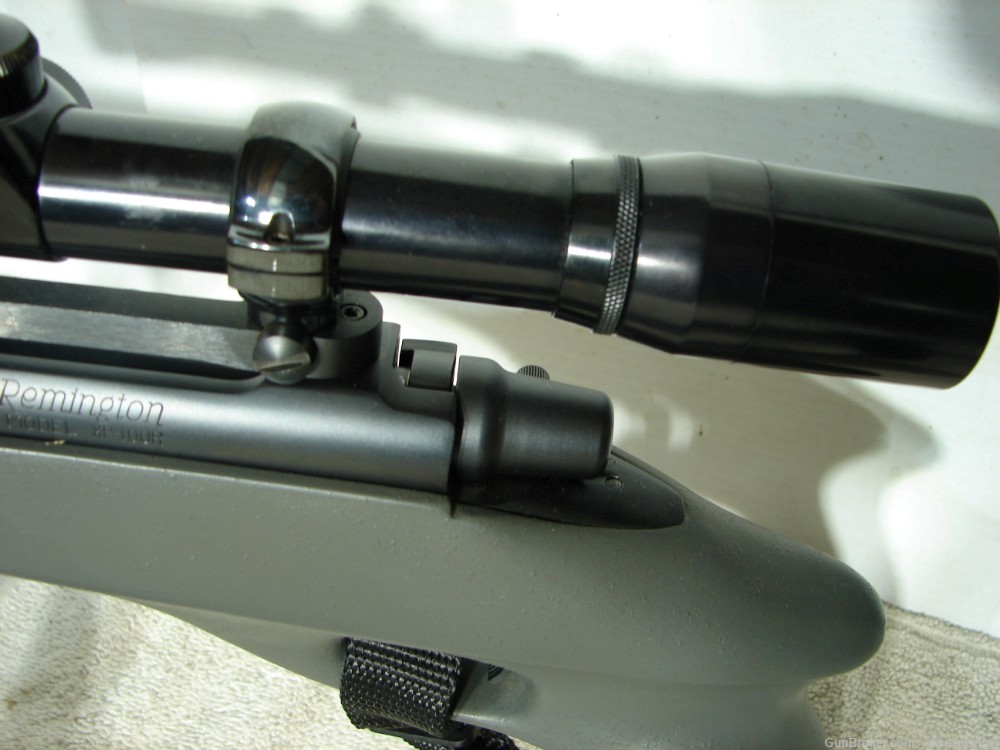 REMINGTON XP-100R IN 22-250 WITH BURRIS 10X SCOPE REPEATER VERY NICE-img-2