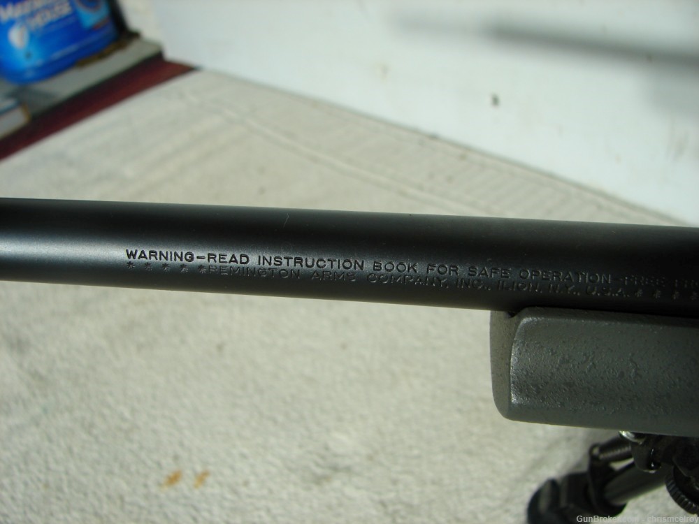 REMINGTON XP-100R IN 22-250 WITH BURRIS 10X SCOPE REPEATER VERY NICE-img-9