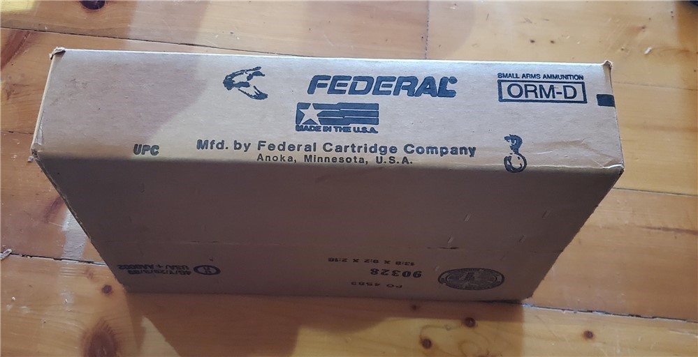 Original Sealed Case of Federal Hydra Shok. 38 Special +P-img-1