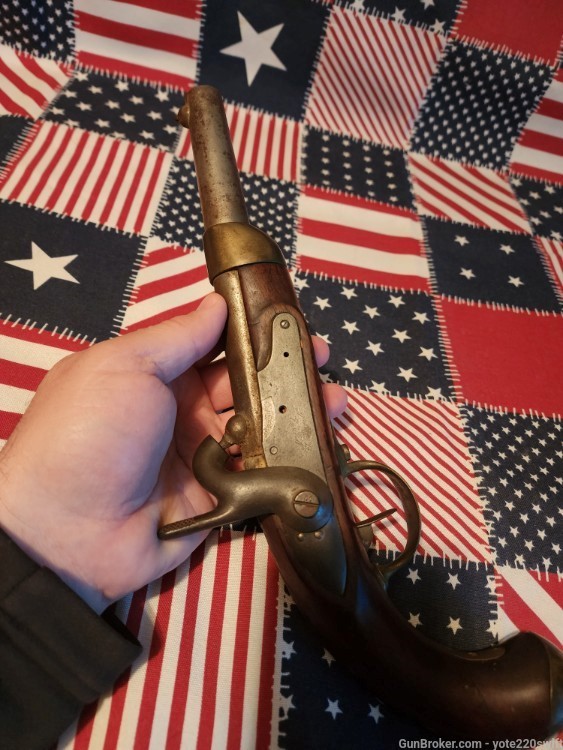 1816 FRENCH PERCUSSION PISTOL BLACK POWDER MILITARY GUN-img-8