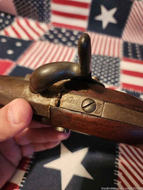 1816 FRENCH PERCUSSION PISTOL BLACK POWDER MILITARY GUN-img-14