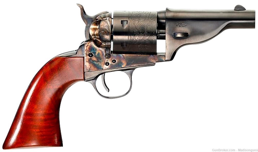Taylors & Company 550958 The Hickok Open-Top 38 Special Revolver-img-0
