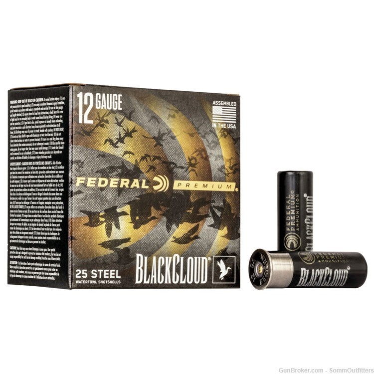 Federal Black Cloud FS Steel - 12 Gauge - 3" - BB Shot-img-0