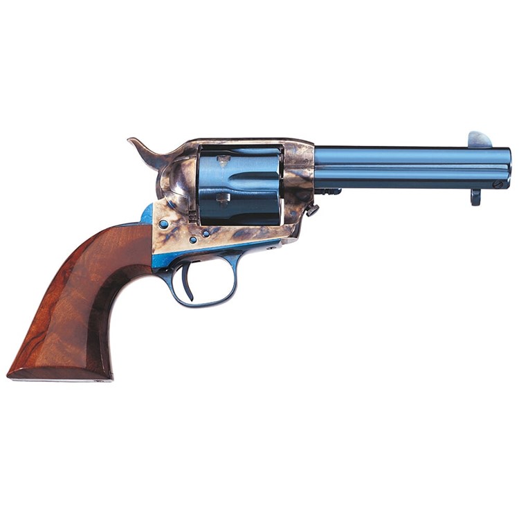 Uberti 1873 Cattleman 45 Colt 4.75" 6rd Case Hardened SAO Revolver 345123-img-0