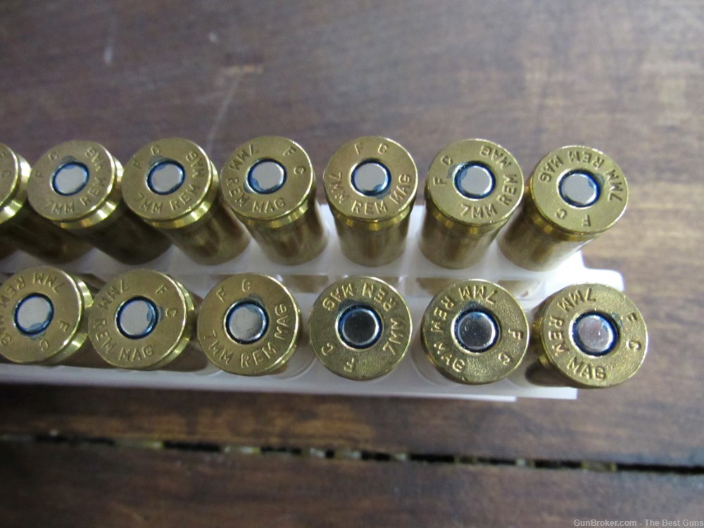 20 Rounds Mixed Federal & PPU 7mm Remington Rem Mag Soft Point 150 Gr Ammo-img-4