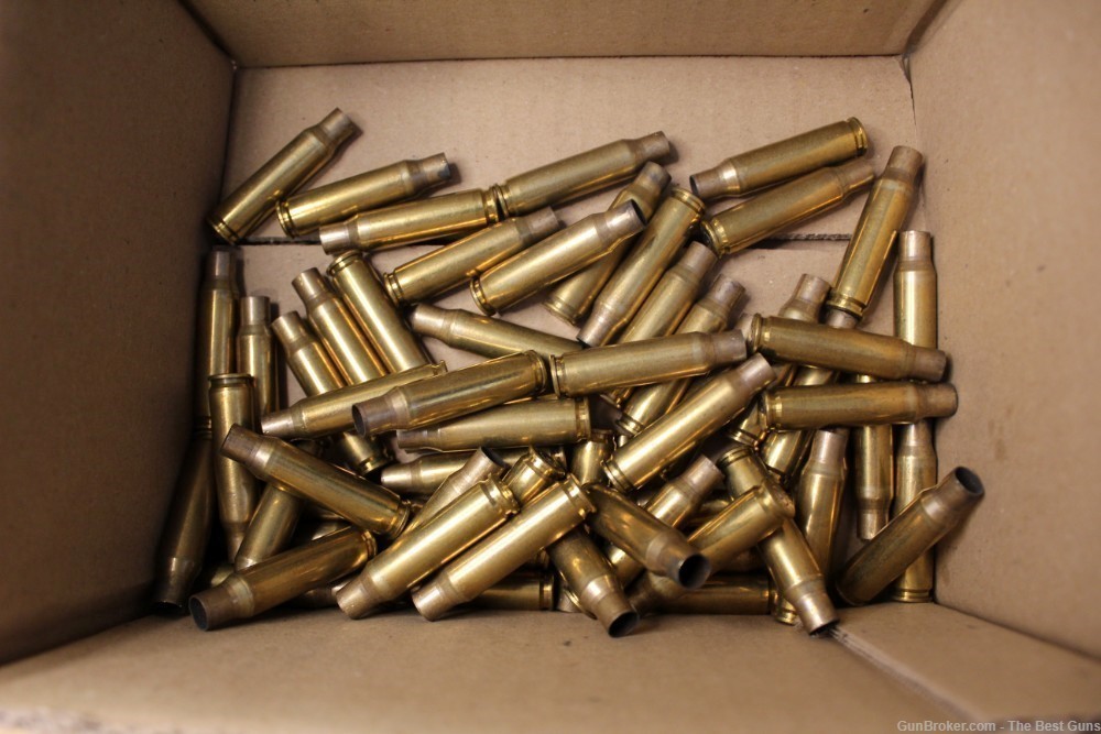 Once Fired .308 Winchester Brass Mixed Head Stamp Ready to load 60CT lot-img-0
