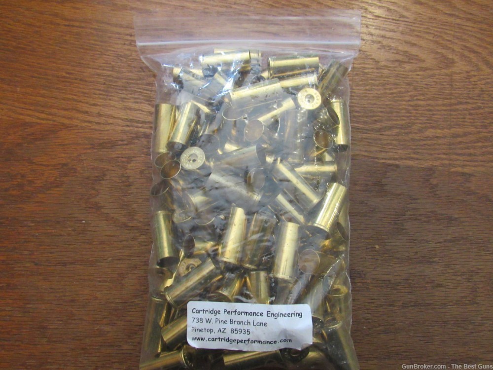 100 Rounds Cartridge Performance Engineering 510 GNR New Brass Shell Cases-img-2