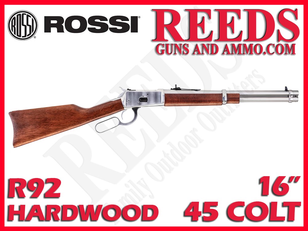 Rossi R92 Hardwood Stainless 45 Colt 16in 920451693-img-0
