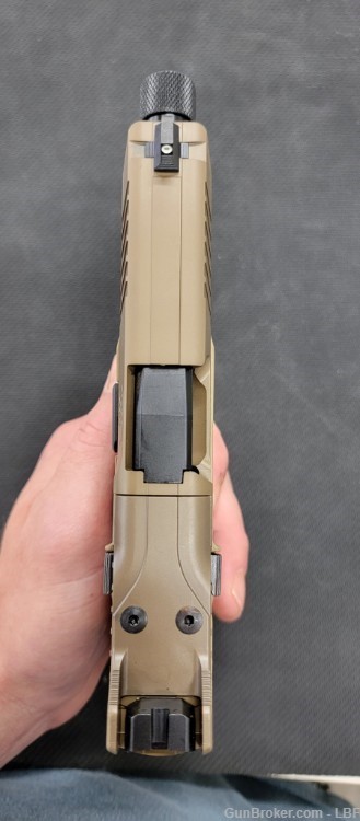 FN 509 Tactical 9mm 4.5" Bbl. Optics Ready FDE-img-2