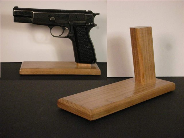 Browning HP 9mm Pistol Stand-img-0