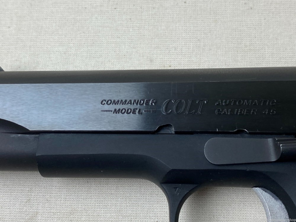 Colt 1911 Commander Lightweight 45ACP 4.25" Blued Circa 2011-img-10