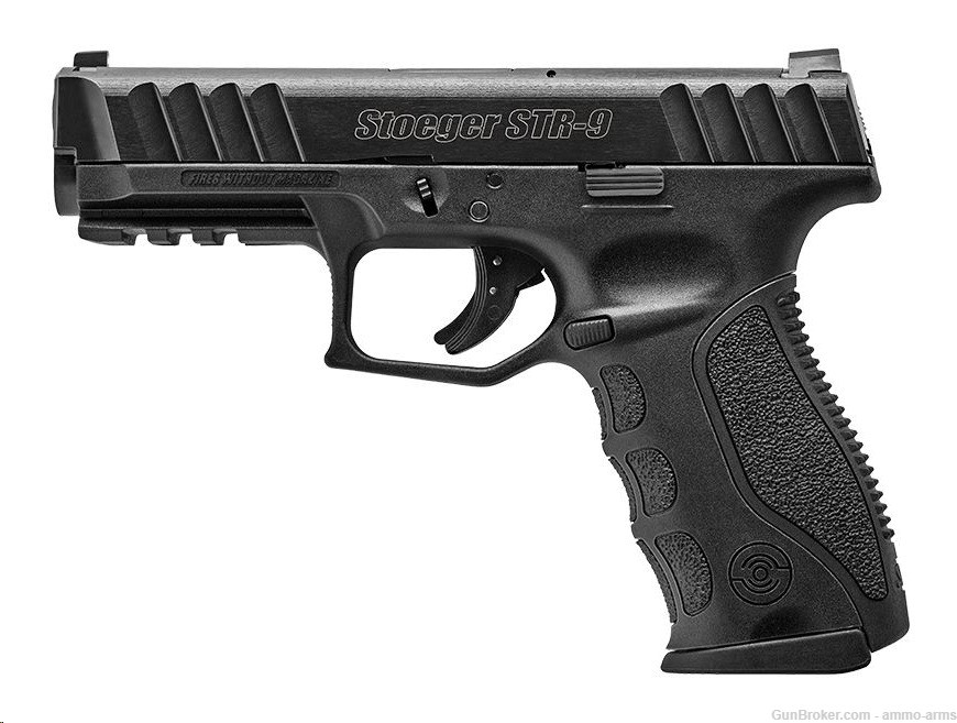 Stoeger STR-9 Semi-Auto Pistol 9mm Luger 4.17" Black 15 Rounds 31720-img-2