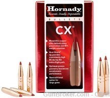 Hornady .224" 50gr CX Lead Free Bullets (100)---------------D-img-0
