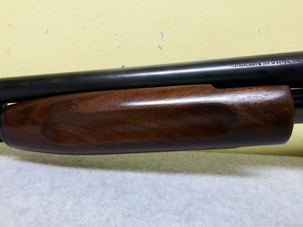 Ithaca Model 37 Featherlight Pump Shotgun, 16G, 28" Barrel, Full Choke-img-13
