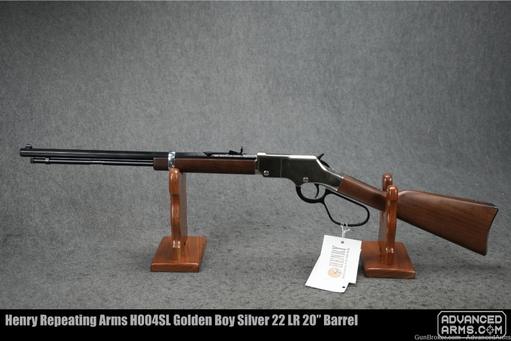 Henry Repeating Arms H004SL Golden Boy Silver 22 LR 20” Barrel-img-1