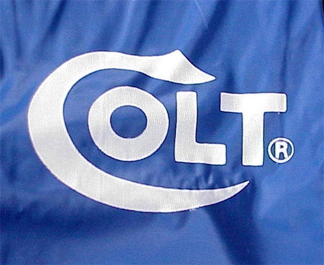 1988 Colt Firearms Factory Logo Rain Poncho-img-1