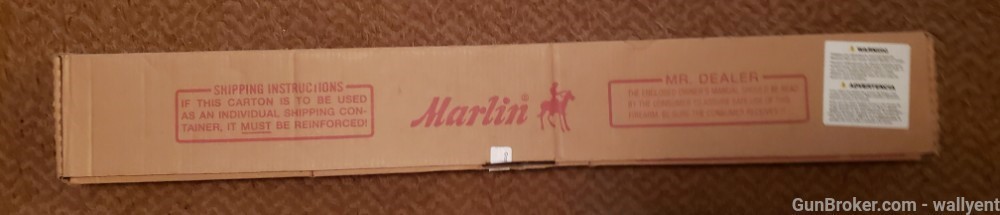 Marlin Rifle Factory Original Box Model 60 Tag 22 Cal Ruger Lock Bag plus +-img-9