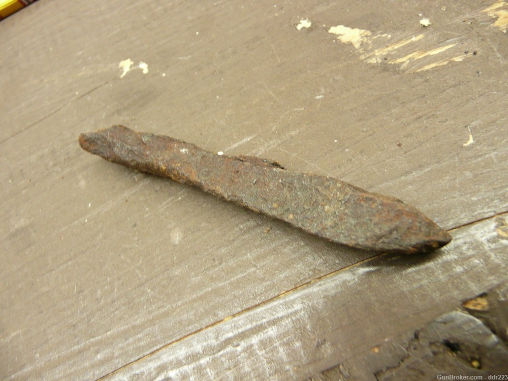 Medieval Era Iron Arrow Point,  Ground dug relic  (z237)-img-5