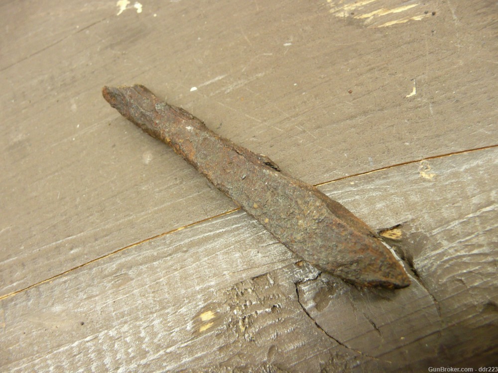 Medieval Era Iron Arrow Point,  Ground dug relic  (z237)-img-4
