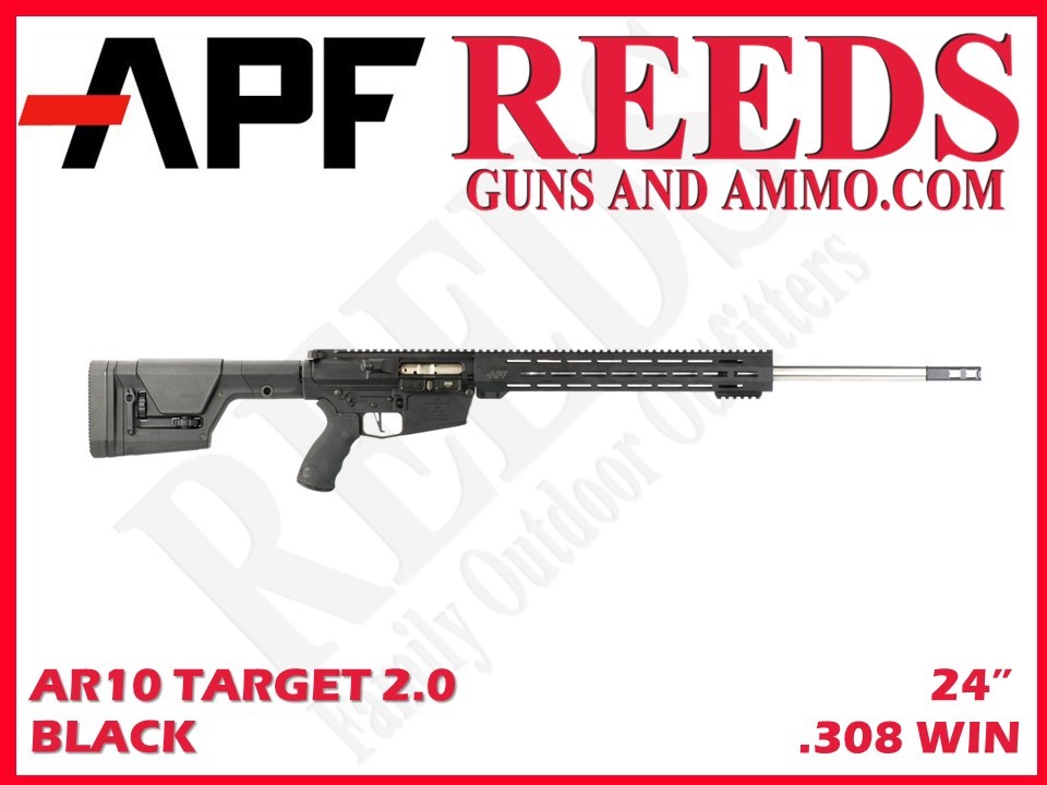 Alex Pro Firearms AR10 Target 2.0 Black 308 Win 24in RI278-img-0