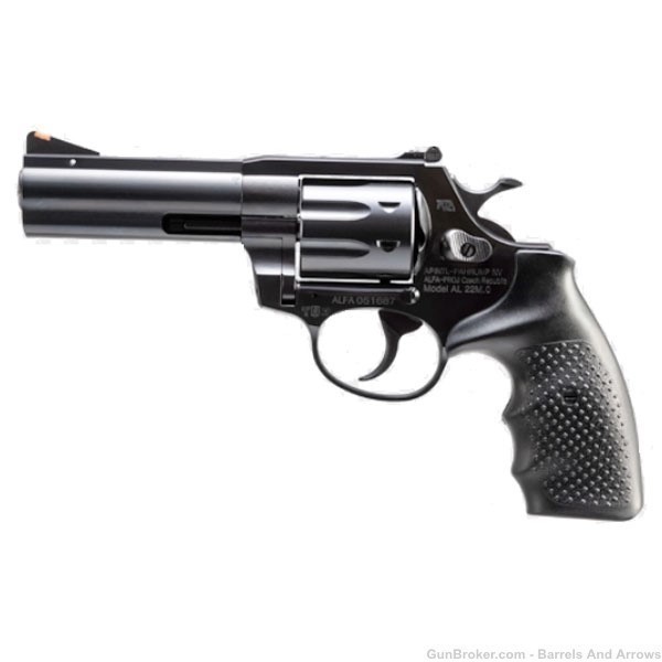 Rock Island AL22MB AL22 Revolver, 22 WMR, 4" bbl, Blued, SA/DA, -img-0
