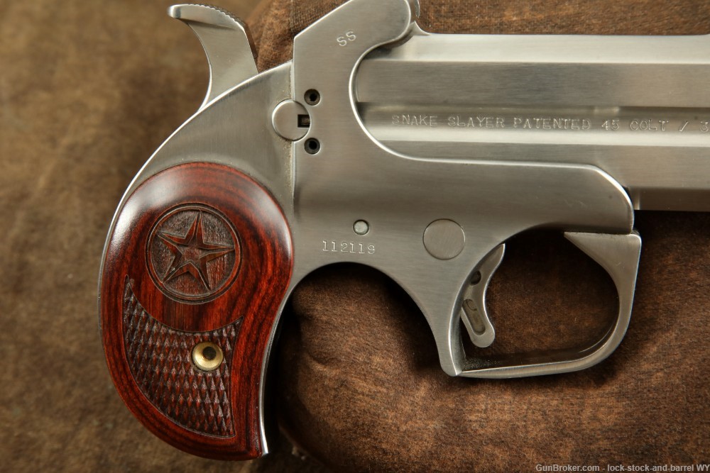 Bond Arms Snake Slayer 45LC/.410 Double Barrel Derringer w/ .22LR