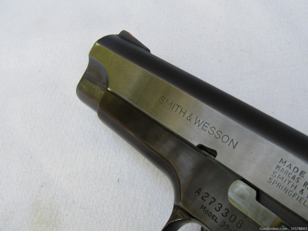 Smith & Wesson Model 39-2, 9mm, 4" Barrel-img-13