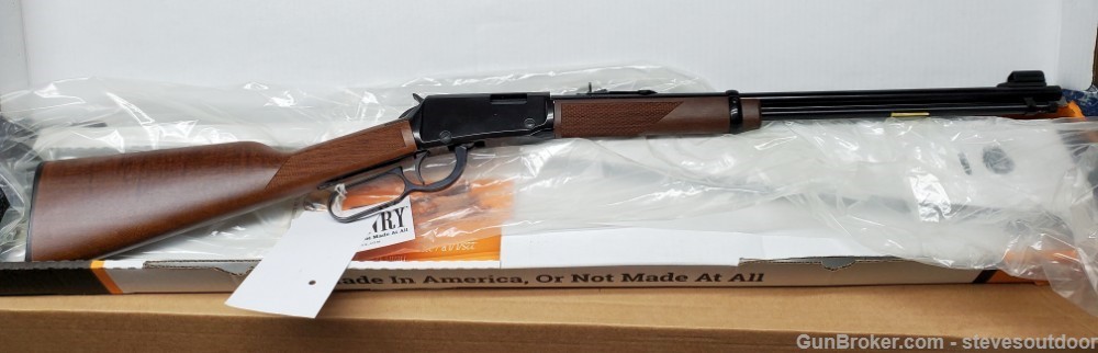 Henry Lever Action Rifle .22 Magnum 11 Round Tube Magazine - NIB-img-1