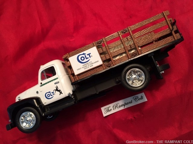 Colt 1955 Diamond T Stake Truck First Gear Die Cast 1:34 Scale New-img-0