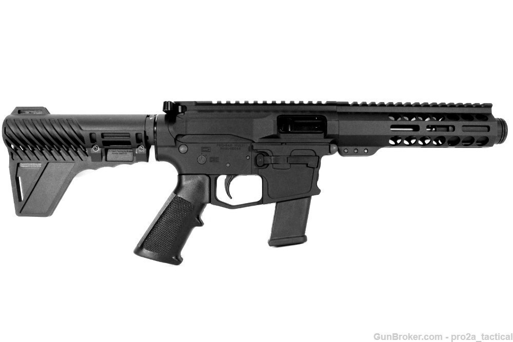 PRO2A TACTICAL PATRIOT 5 inch AR-15 9MM M-LOK Complete Pistol-img-0