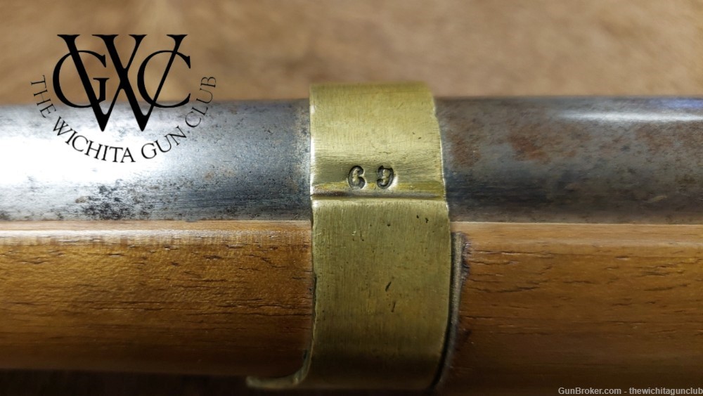 Pre Owned Pihet Paris French Musket V1837 Flint Lock .69 Caliber-img-6