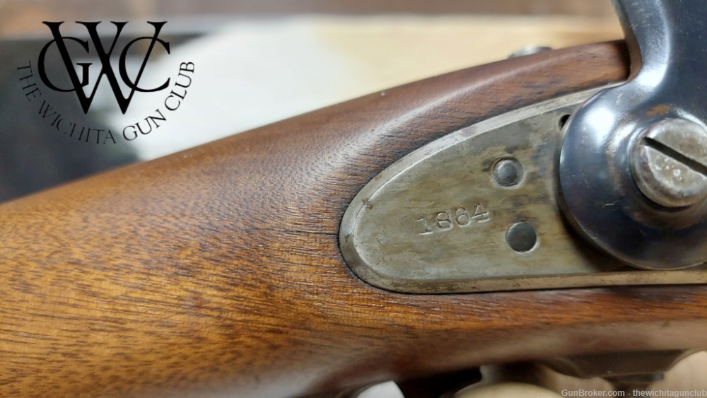 Pre Owned Springfield 1864/1863 Type II Muzzle Loading Rifle .58 Caliber-img-10